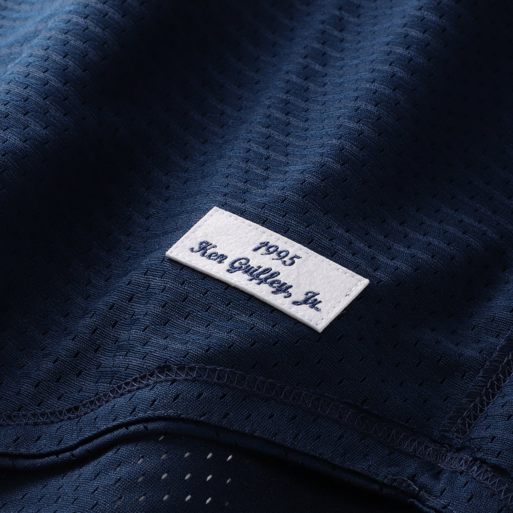 Ken Griffey Jr. Seattle Mariners Mitchell & Ness Preschool Cooperstown Collection Mesh Batting Practice Jersey - Navy